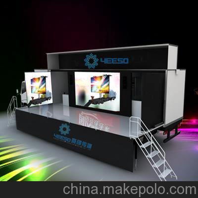 點亮城市之光 YES-C40 LED移動傳媒車的創新應用與市場價值